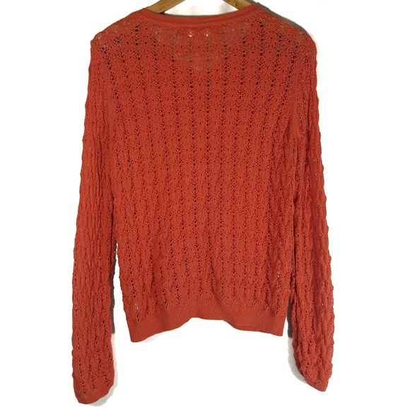 Anthropologie Sparrow Coralie Pointelle Cardigan - Picture 2 of 5